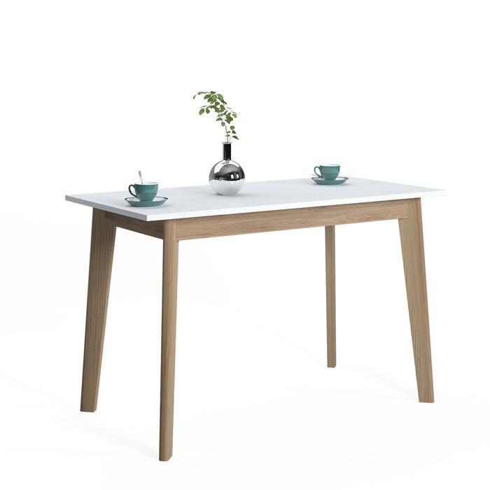 Doco 110 x 60 x 75 cm Small Dining Table for Kitchen and Dining Room