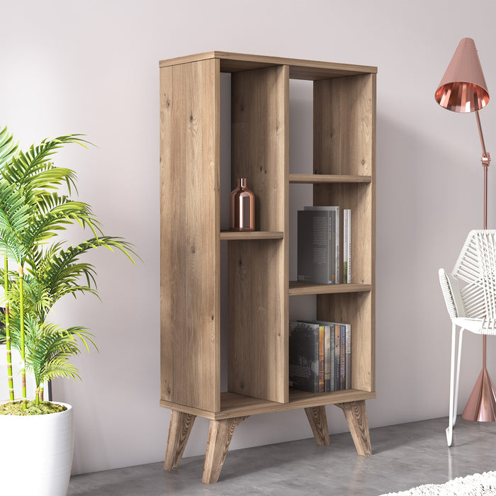 Frame  55 W x 106 H Small Bookcase by Ruumstore