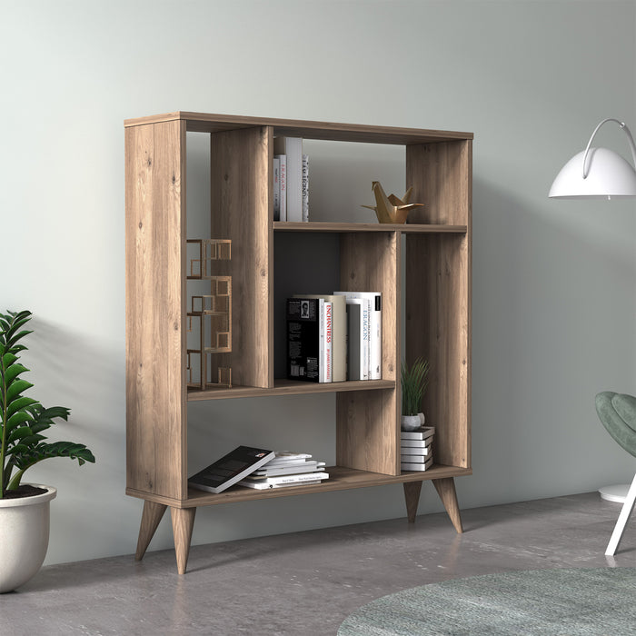 Norm 90 W x 105 H Bookshelf by Ruumstore