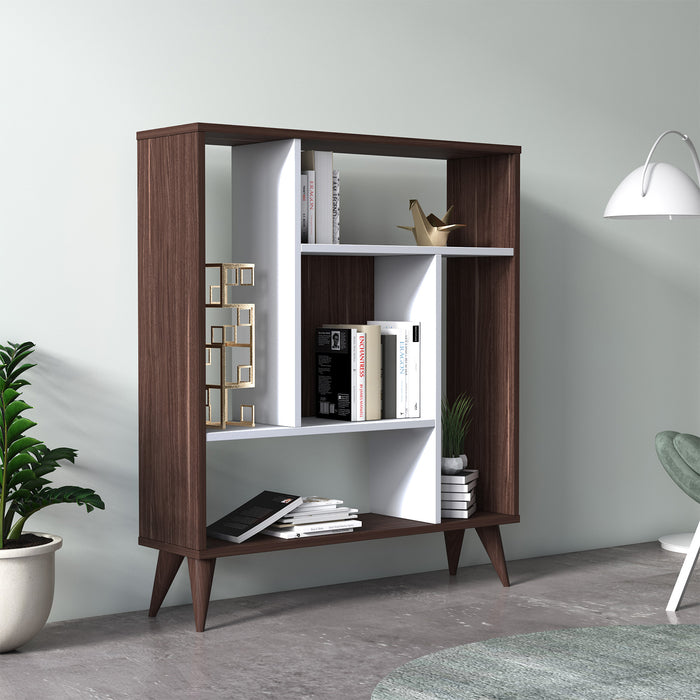 Norm 90 W x 105 H Bookshelf by Ruumstore