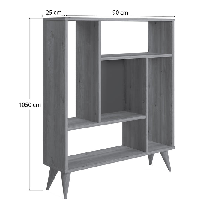 Norm 90 W x 105 H Bookshelf by Ruumstore