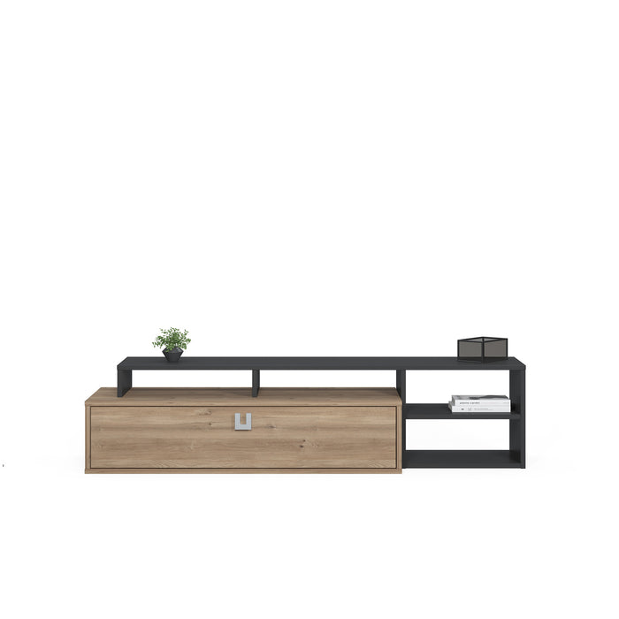 Optimo Adjustable TV Stand for TVs up to 80" by Ruumstore