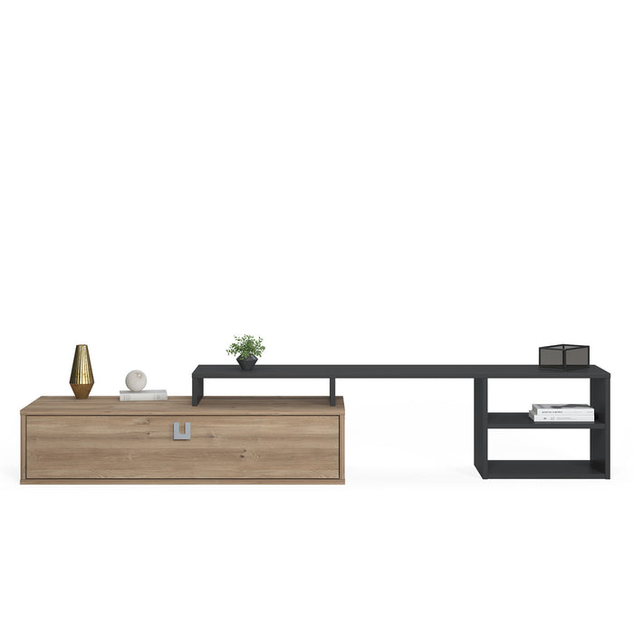 Optimo Adjustable TV Stand for TVs up to 80" by Ruumstore