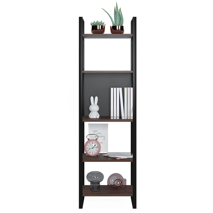 Meta 48cm W x 164cm H Narrow Bookcase by Ruumstore