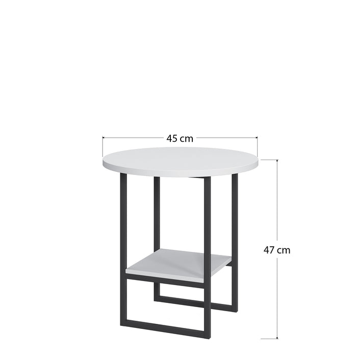 Milas 47cm Tall Side Table by Ruumstore