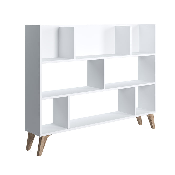 Frame Dion 140cm W x 106cm H Bookcase by Ruumstore