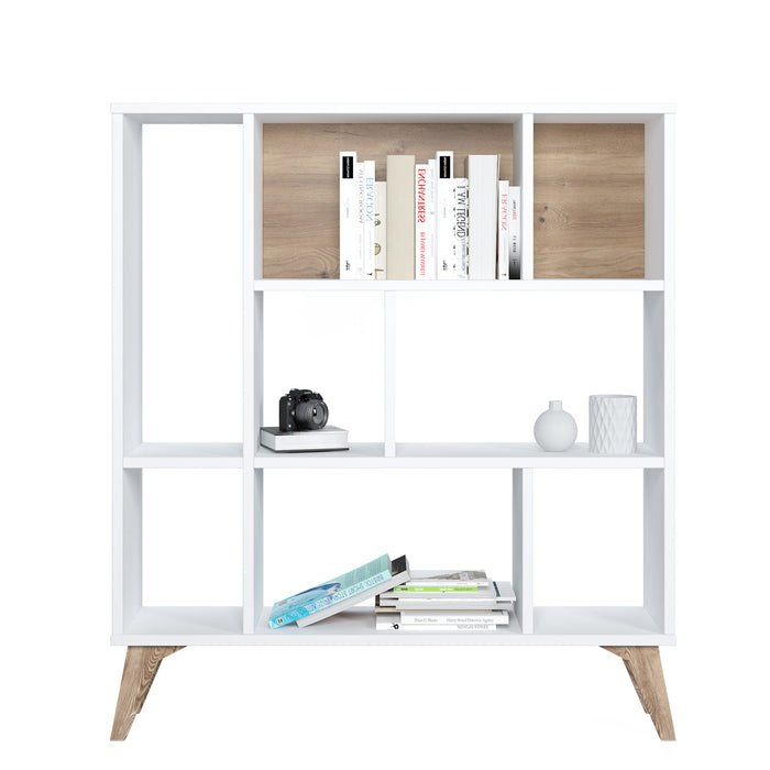 Frame Heron 95 W x 106 H Bookcase by Ruumstore