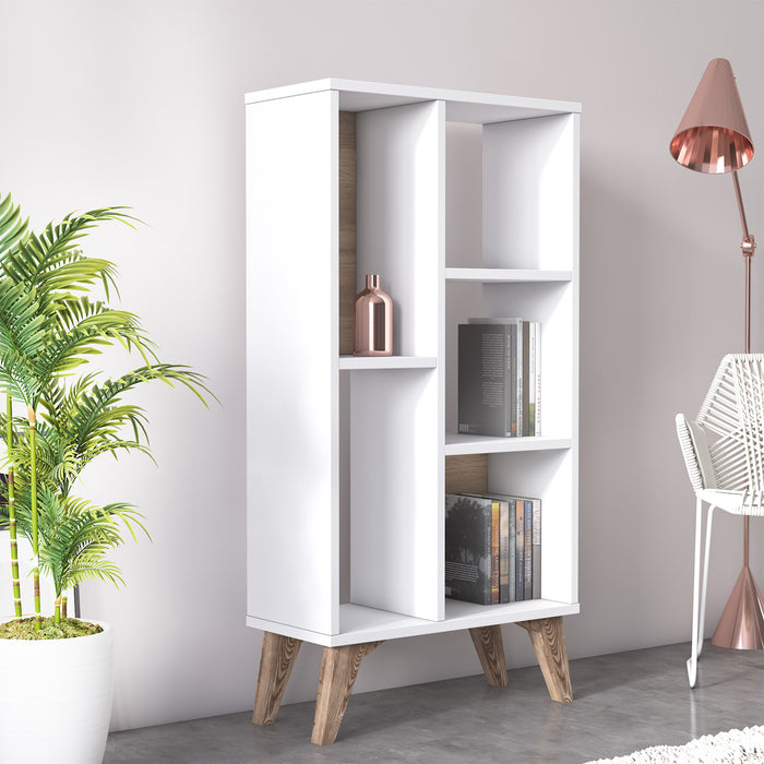 Frame  55 W x 106 H Small Bookcase by Ruumstore