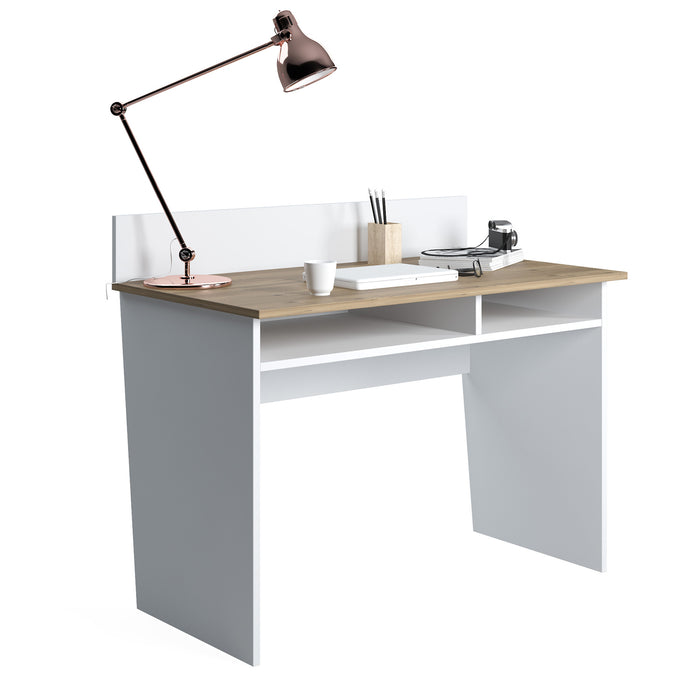 Nefi 119cm W Study Desk Oak by Ruumstore