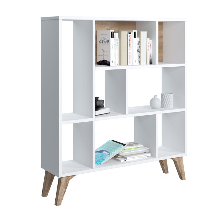 Frame Heron 95 W x 106 H Bookcase by Ruumstore