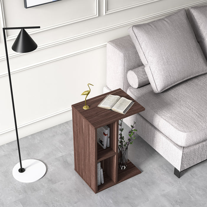 Slot 59cm Tall C Shape Side Table by Ruumstore