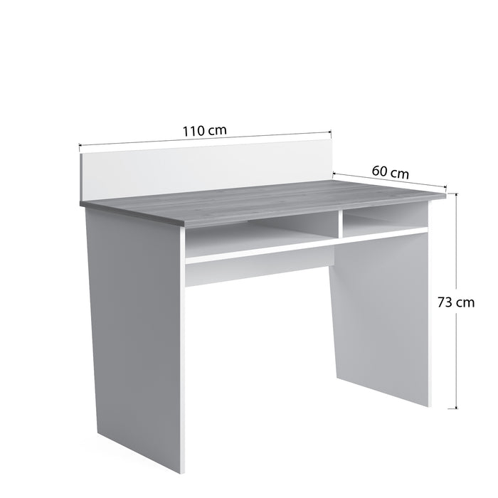 Nefi 119cm W Study Desk Oak by Ruumstore