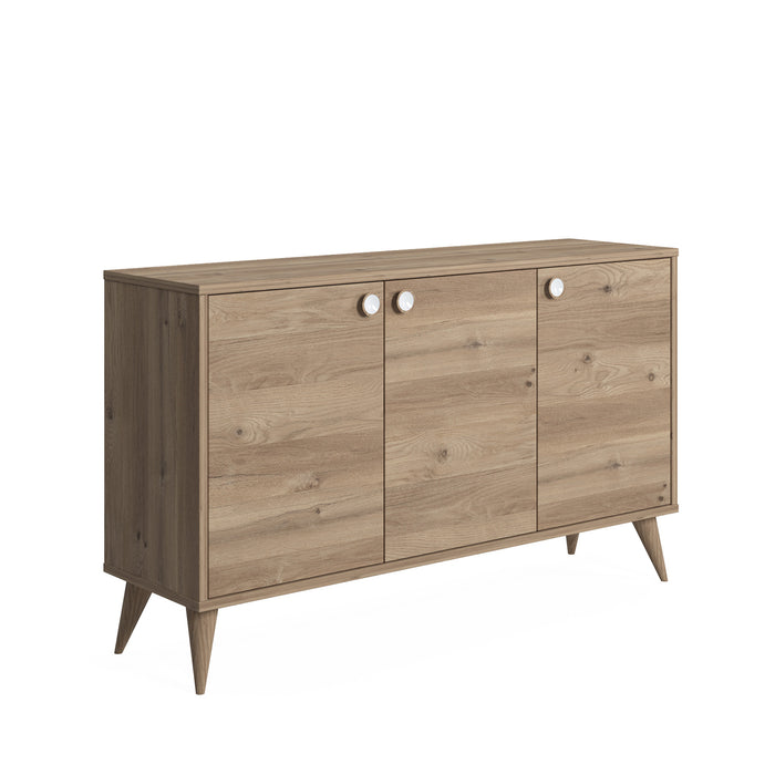 Vega 74cm Tall 3-Door Console Cabinet by Ruumstore