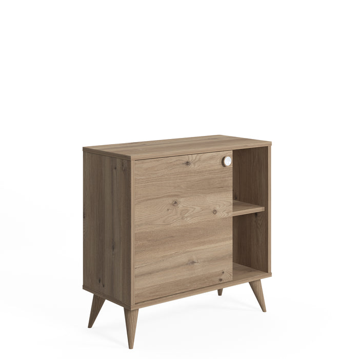 Vega 74cm Tall 1-Door Cabinet by Ruumstore