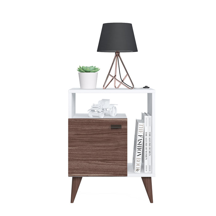 Geo 65cm Tall Nightstand by Ruumstore