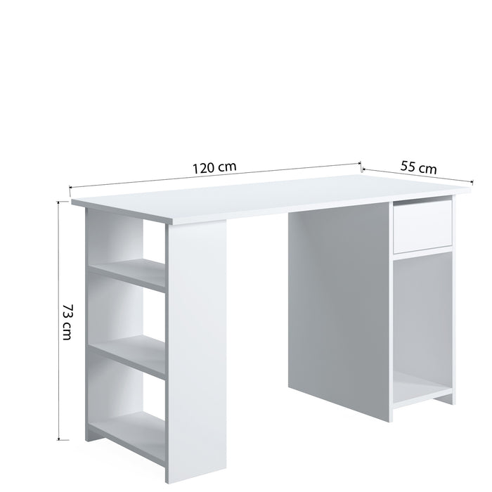 Arma 119cm W Study Desk by Ruumstore