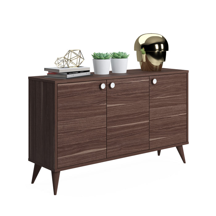 Vega 74cm Tall 3-Door Console Cabinet by Ruumstore