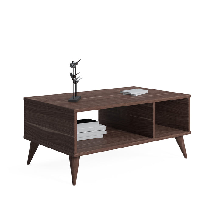 Vega Coffee Table 89cm W with Storage by Ruumstore