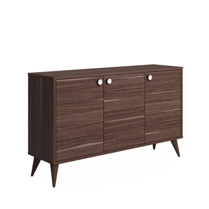 Vega 74cm Tall 3-Door Console Cabinet by Ruumstore