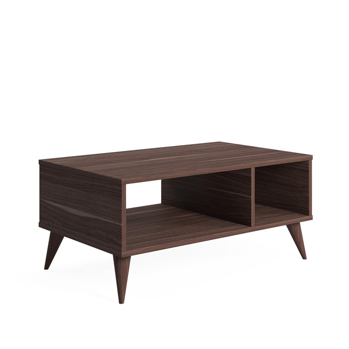 Vega Coffee Table 89cm W with Storage by Ruumstore