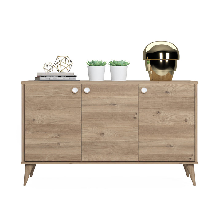 Vega 74cm Tall 3-Door Console Cabinet by Ruumstore