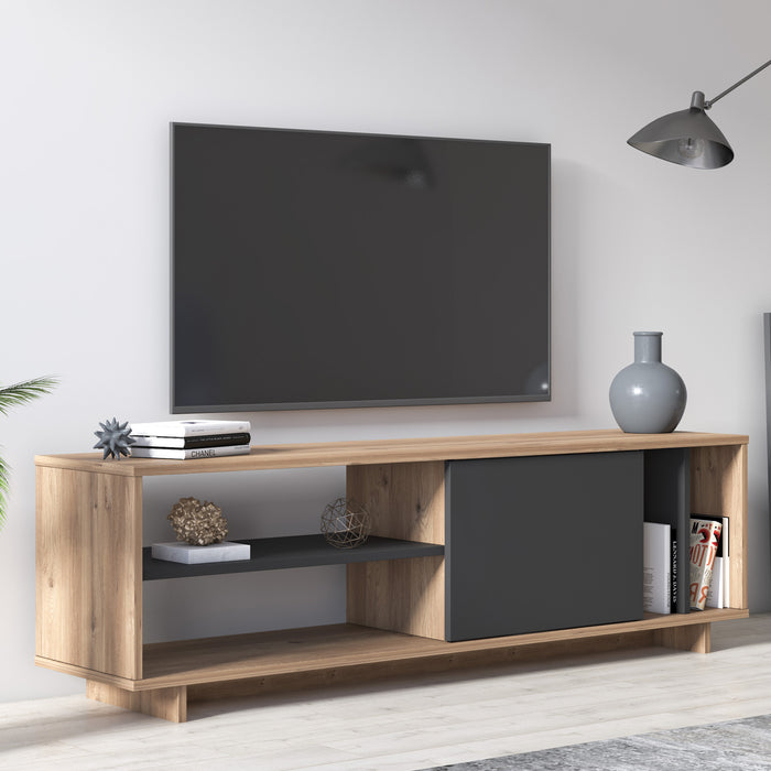 Ruby TV Stand, TV Unit, TV Table for TVs up to 60" Oak