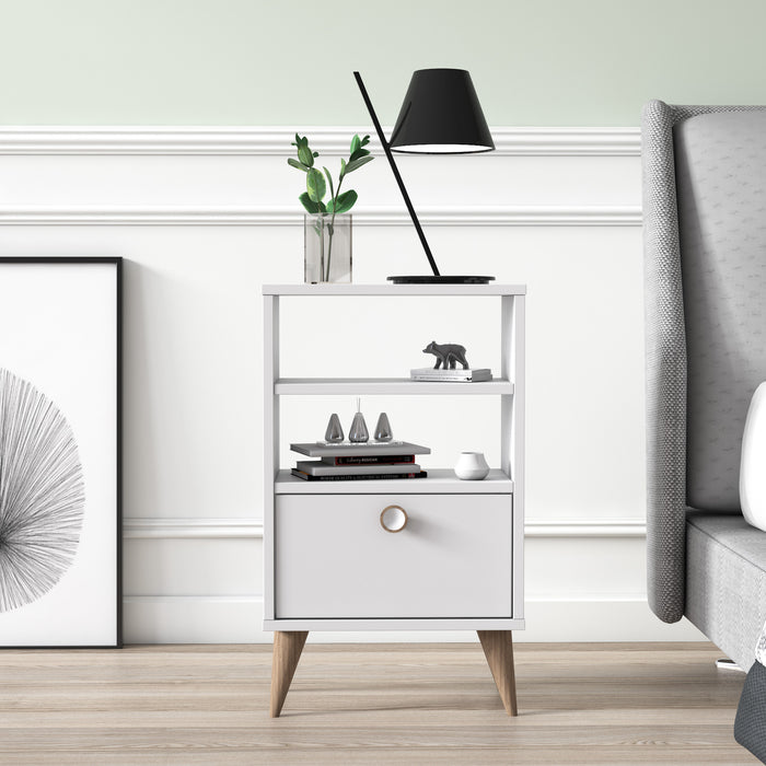 Prepac nightstand deals white