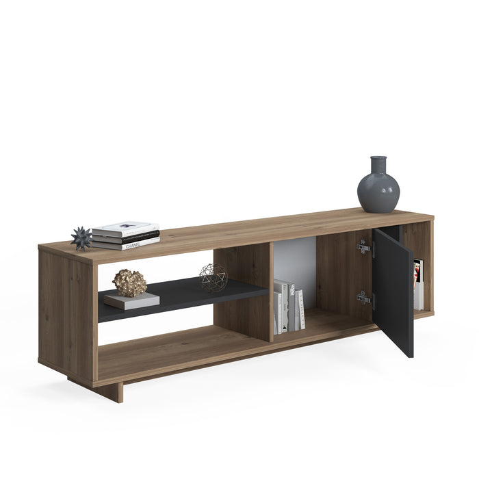 Ruby TV Stand, TV Unit, TV Table for TVs up to 60" Oak