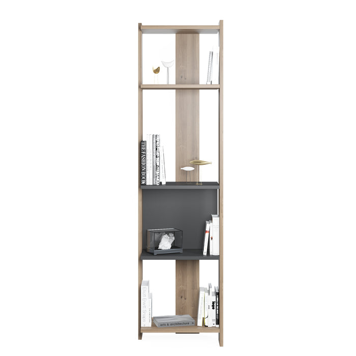 Ruby 17.32''W x 64.96''H Narrow Bookshelf by Ruumstore