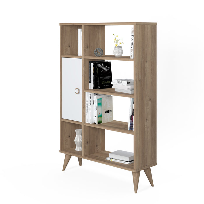 Soho 80 W x 121 H Wide Bookshelf by Ruumstore