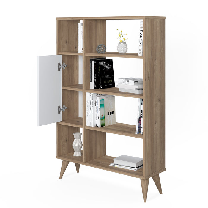 Soho 80 W x 121 H Wide Bookshelf by Ruumstore