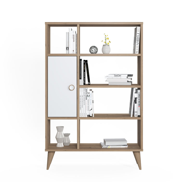 Soho 80 W x 121 H Wide Bookshelf by Ruumstore