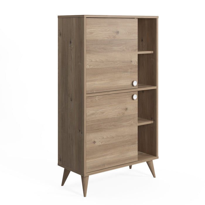 Vega 131cm Tall 2-Door Cabinet by Ruumstore