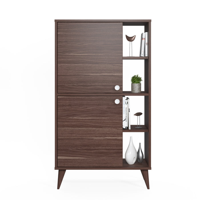 Vega 131cm Tall 2-Door Cabinet by Ruumstore