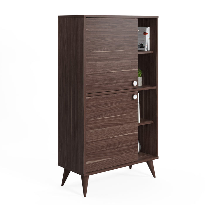 Vega 131cm Tall 2-Door Cabinet by Ruumstore