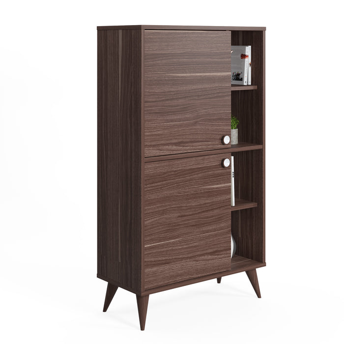 Vega 131cm Tall 2-Door Cabinet by Ruumstore