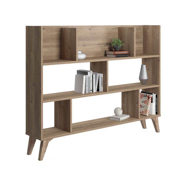 Frame Dion 140cm W x 106cm H Bookcase by Ruumstore