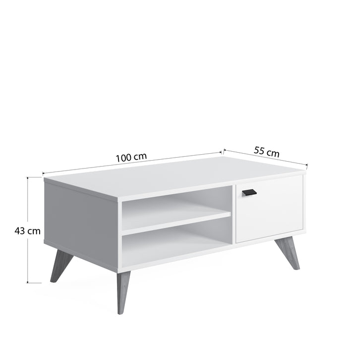 Lika Coffee Table with Storage by Ruumstore