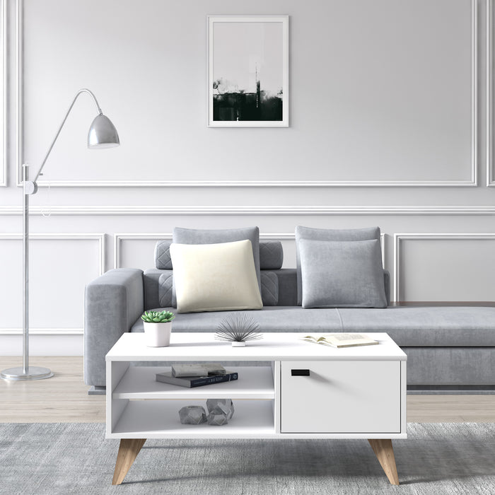 Lika Coffee Table with Storage by Ruumstore