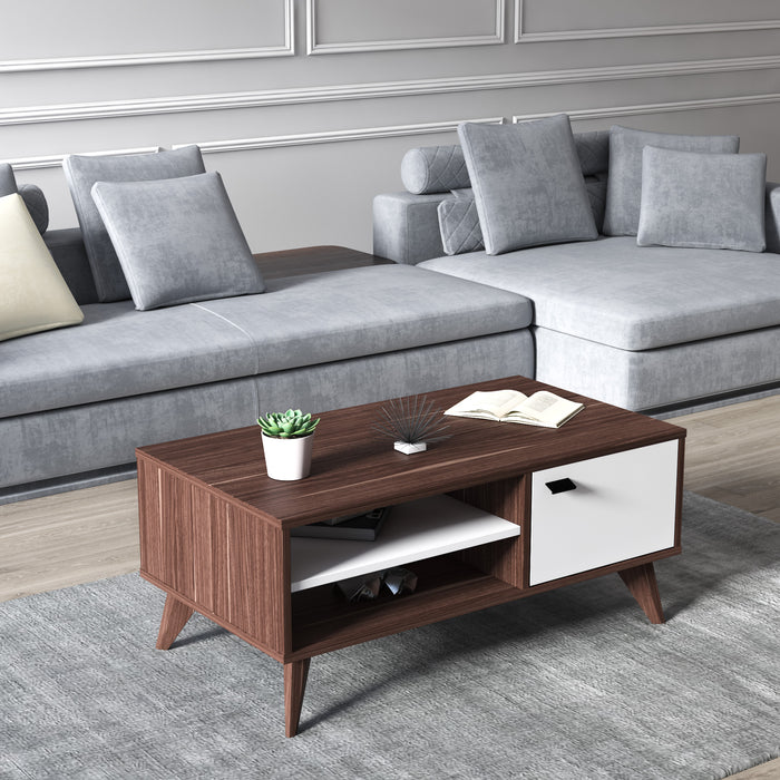 Lika Coffee Table with Storage by Ruumstore