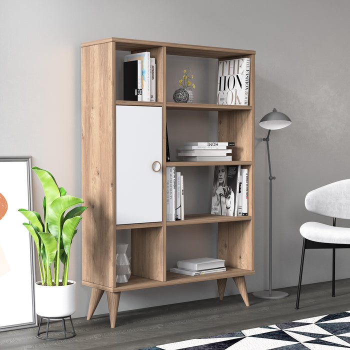 Soho 80 W x 121 H Wide Bookshelf by Ruumstore