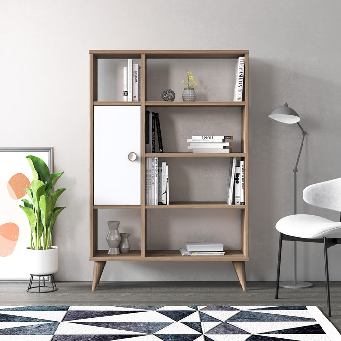 Soho 80 W x 121 H Wide Bookshelf by Ruumstore