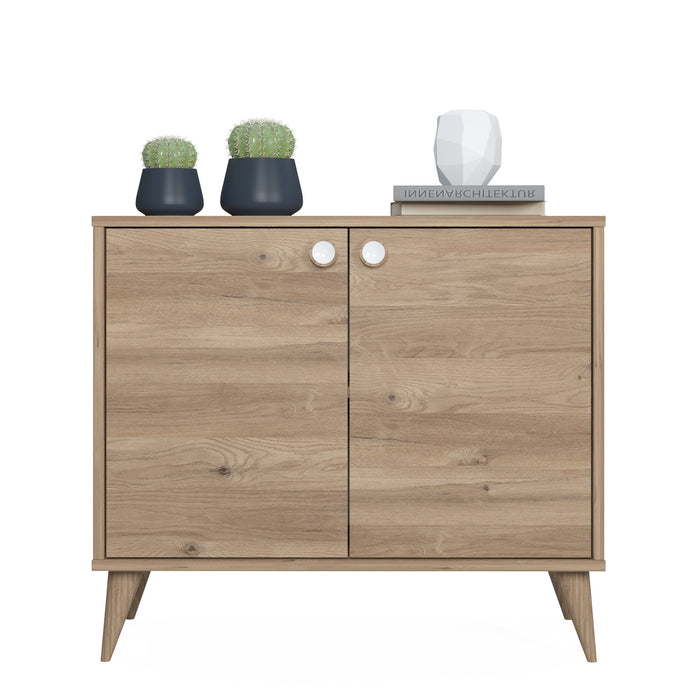 Vega 74 cm Tall 2-Door Accent Cabinet by Ruumstore