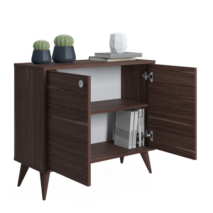 Vega 74 cm Tall 2-Door Accent Cabinet by Ruumstore