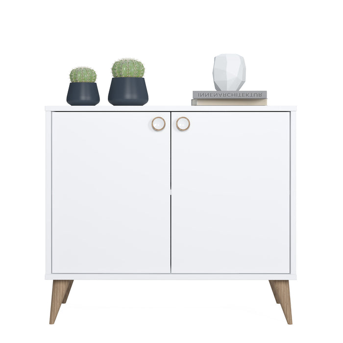 Vega 74 cm Tall 2-Door Accent Cabinet by Ruumstore