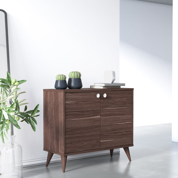 Vega 74 cm Tall 2-Door Accent Cabinet by Ruumstore