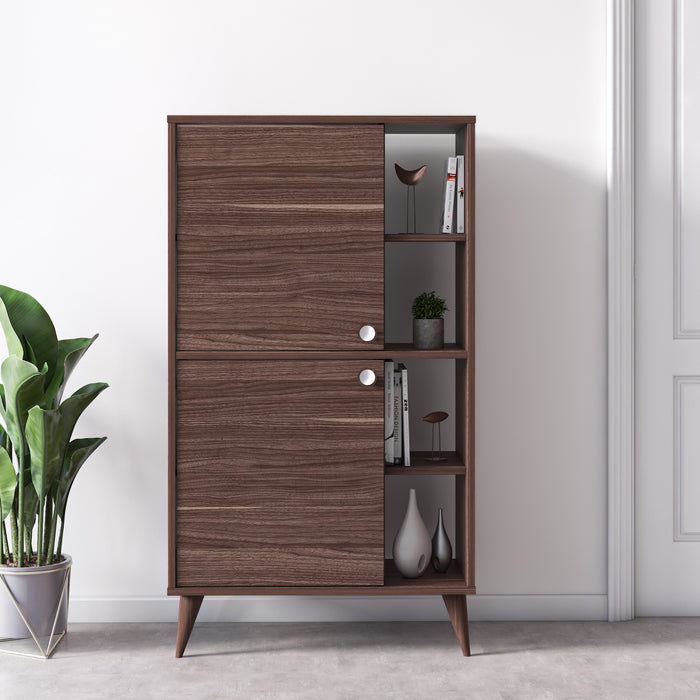 Vega 131cm Tall 2-Door Cabinet by Ruumstore